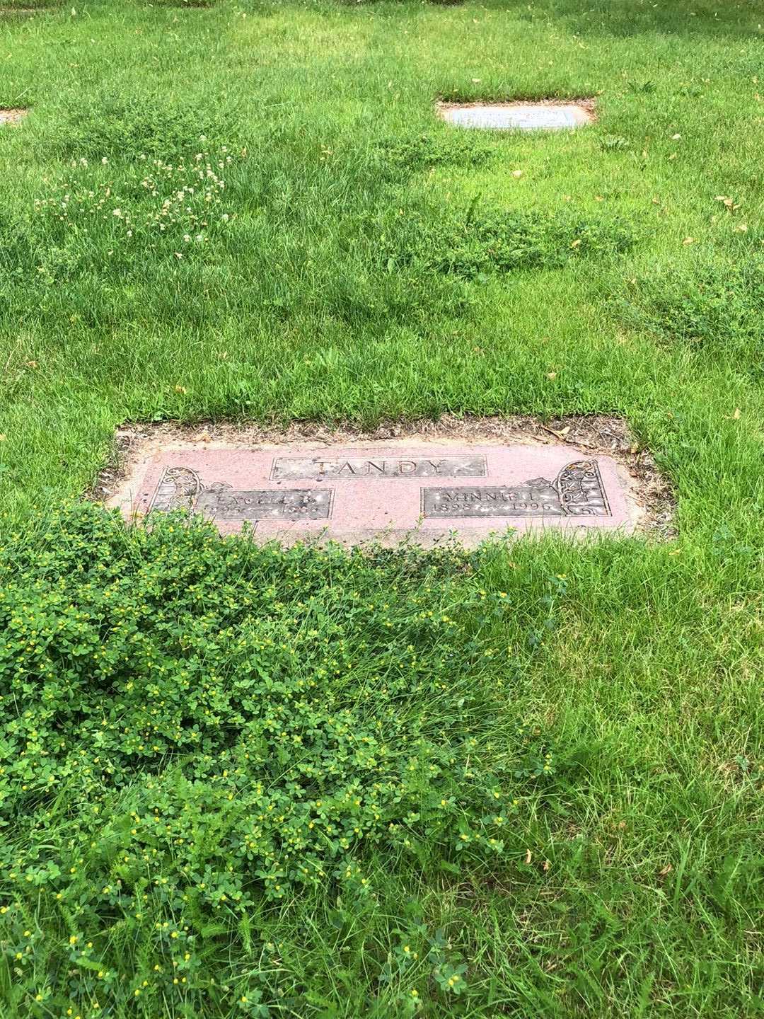 Excell Boulton Tandy's grave. Photo 1