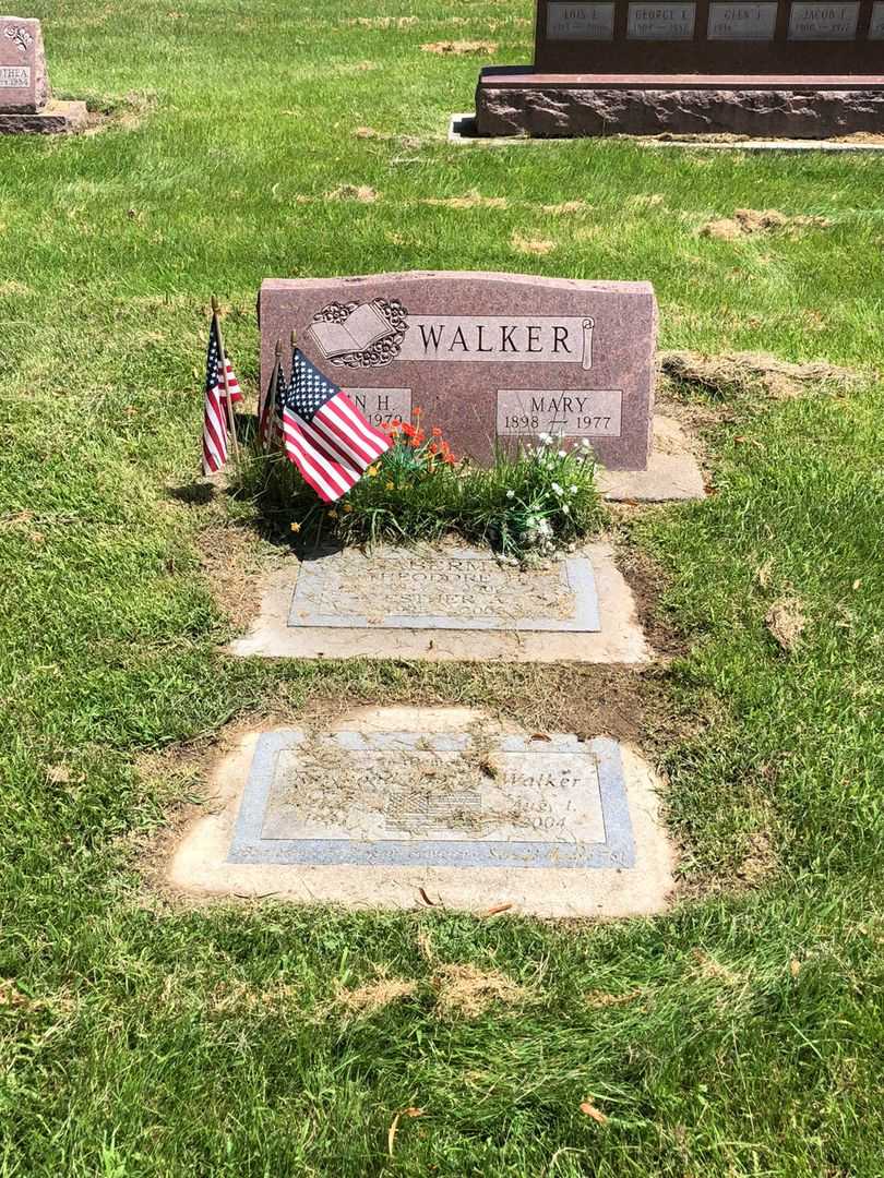 Theodore H. Haberman's grave. Photo 3