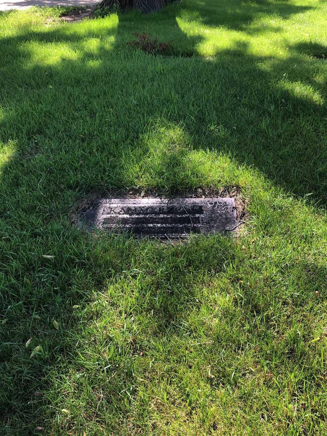 Jacob Kammerzell's grave. Photo 1
