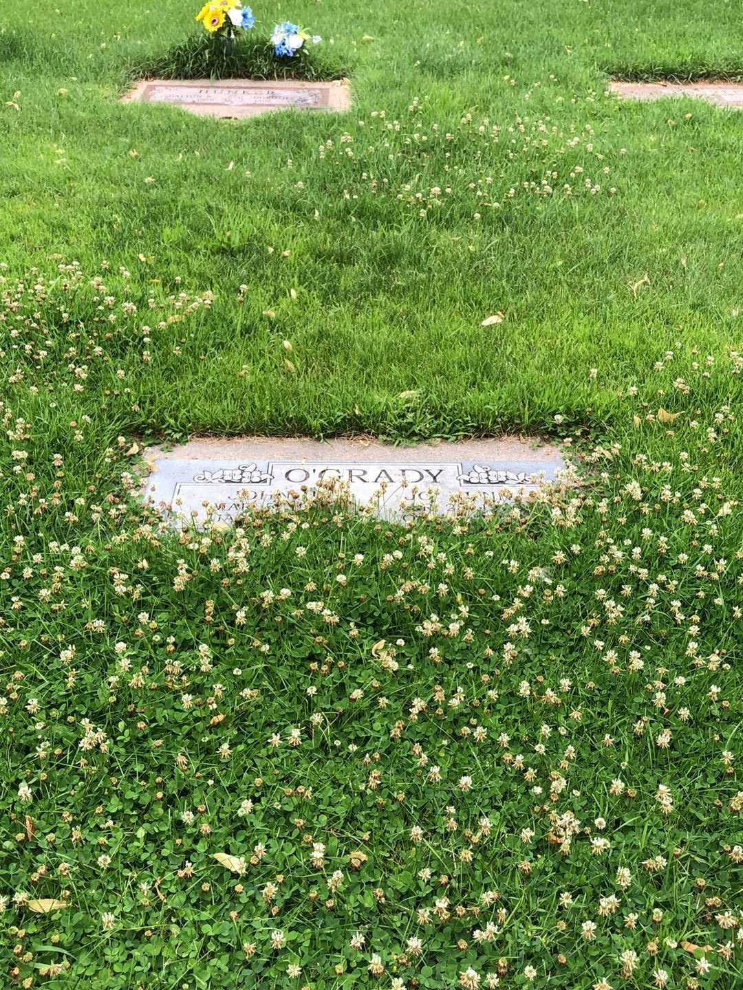 John James O'Grady's grave. Photo 1