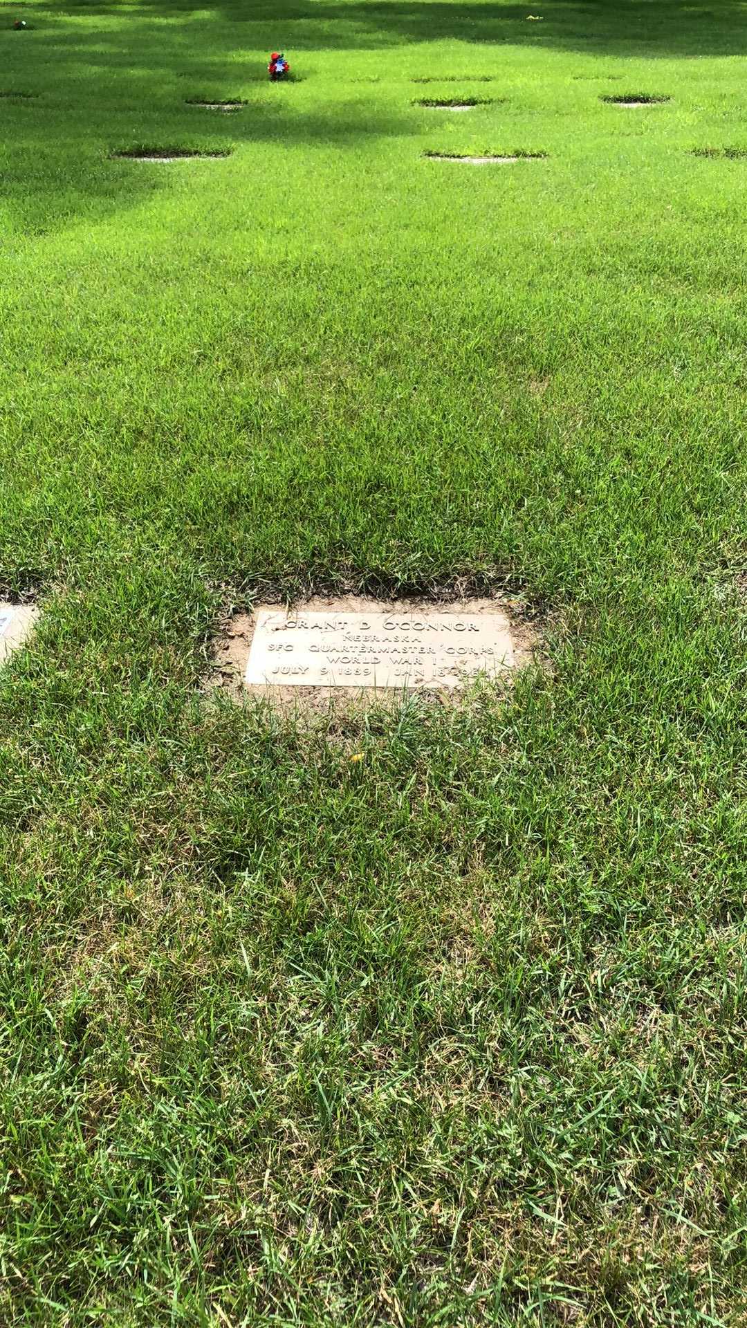 Grant Douglas O'Connor's grave. Photo 2