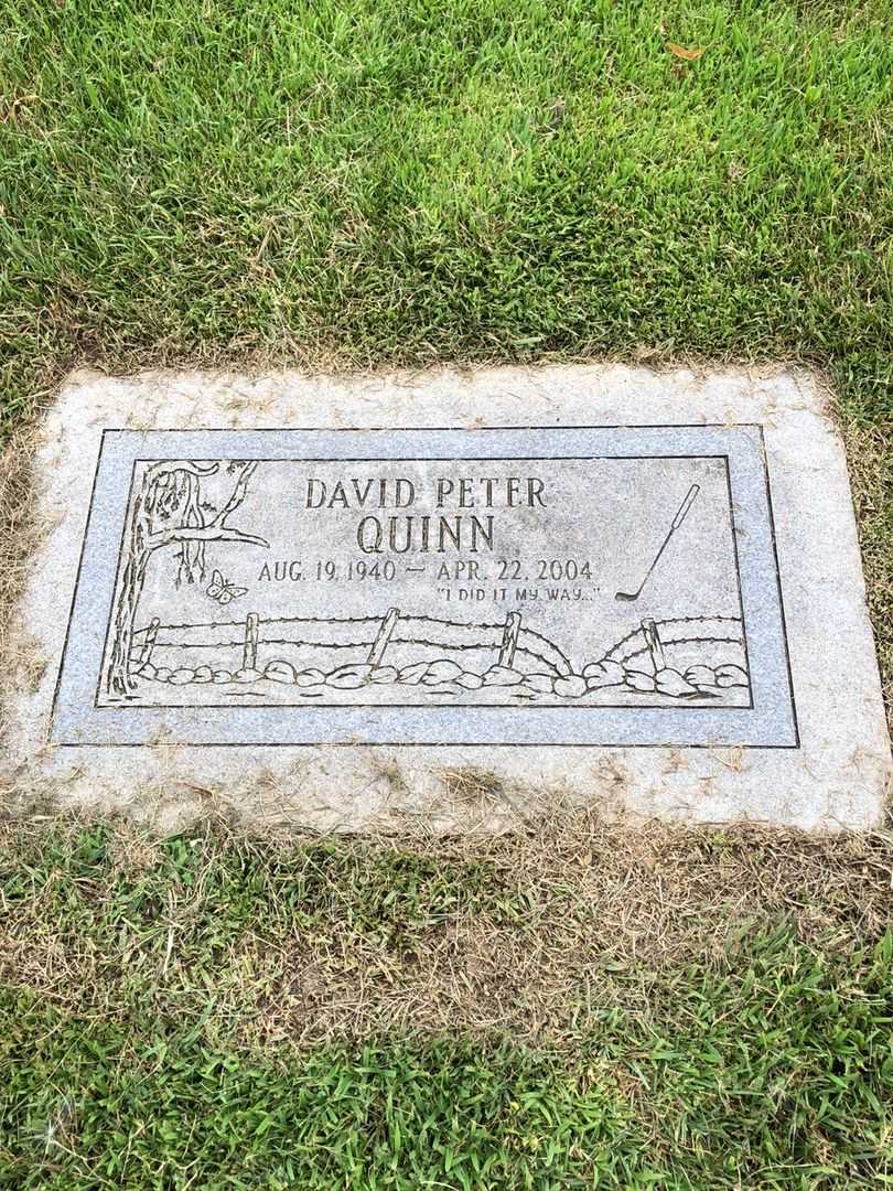 David Peter Quinn's grave. Photo 4