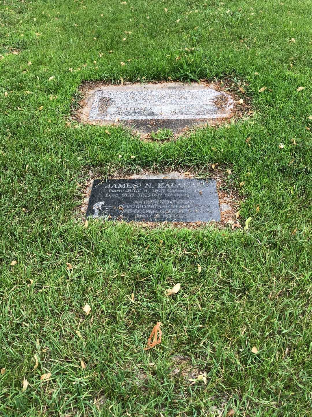 James Norman Kalahar's grave. Photo 3